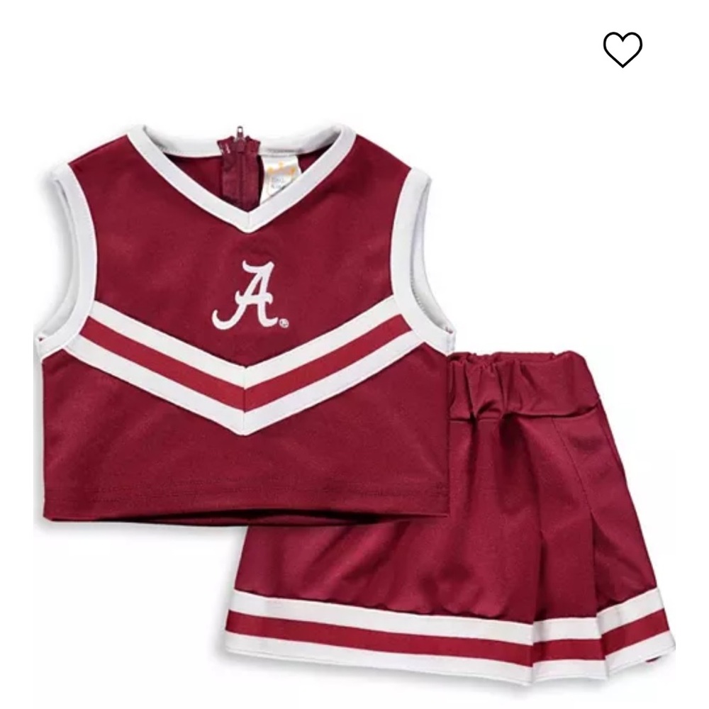 Toddler Girls Alabama Crimson Tide 2-Piece Cheer Set